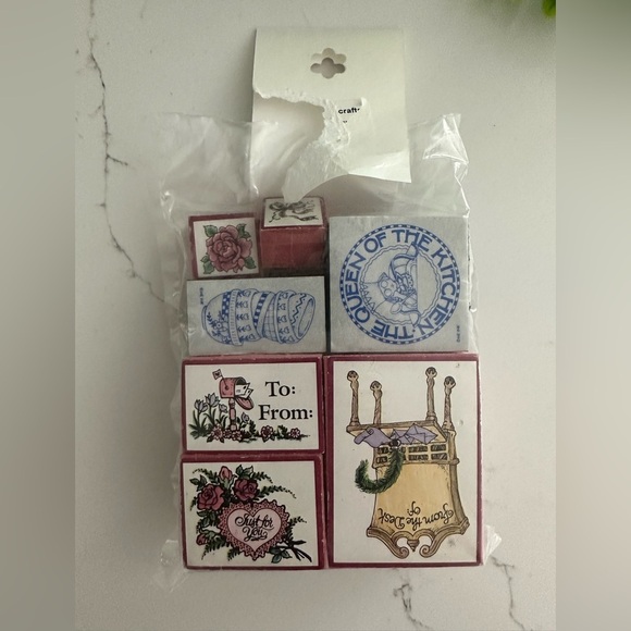 ME Ink MARY ENGELBREIT Rubber Stamping Set Quantity 15 in package  Vintage - Picture 1 of 8